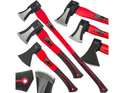 Sekera štípací, tesařská, sada 3ks, 600g/1kg/2kg RED TECHNIC