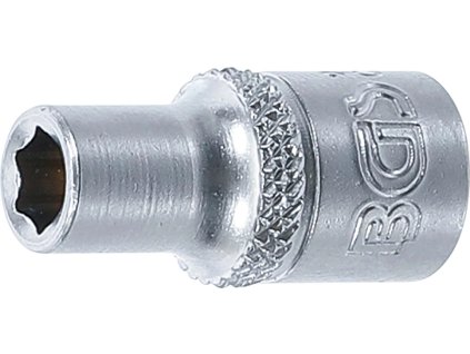 Nástrčná hlavice šestihranná,1/4", 5 mm, BGS - B2476
