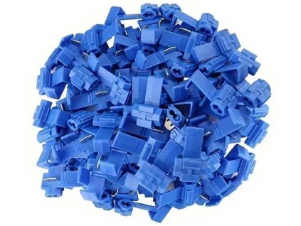 Rychlospojka 3MB modrá,kabely 1-2,6mm2, balení 100ks