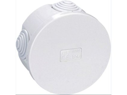 Instalační krabička RO80, průměr 80x40mm, 4x průchodka