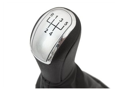 Řadící páka s manžetou Škoda Fabia I 5st. stříbrná