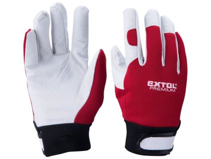 Rukavice pracovní kožené, 10", velikost 10", EXTOL PREMIUM