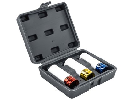 Nástrčné hlavice 1/2" 17, 19, 21 mm na ALU disky - POWERMAT