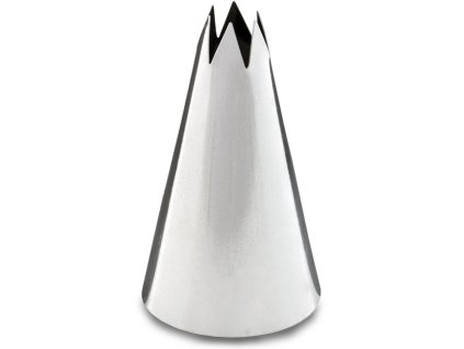 Špička zdobící ¤8mm 6 zubů  CZ (odběr bal. 5ks)