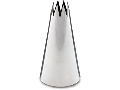 Špička zdobící ¤10mm 8 zubů  CZ (odběr bal. 5ks)