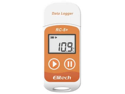 Teploměr Elitech RC-5+ - USB Datalogger, certifikát