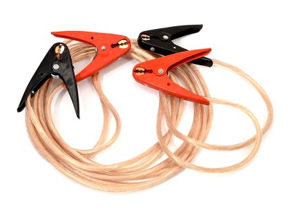 Kabely startovací 600 A  4m 100% měď ZIPPER BAG