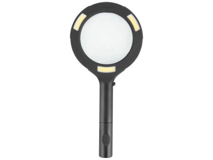 Lupa se světlem 80lm, 3x zvětšení, 3x0,5W COB LED EXTOL LIGHT