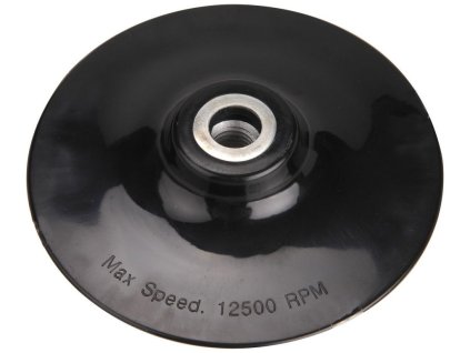 Nosič brusných fíbrových výseků - M14, 125mm, pevné neohebné tělo nosiče EXTOL CRAFT