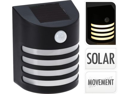 PROGARDEN Solární světlo s pohybovým čidlem nástěnné KO-DX2100150
