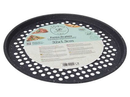 Forma pizza nepřilnavá mramor ¤32cm perforovaná  MEYERHOFF