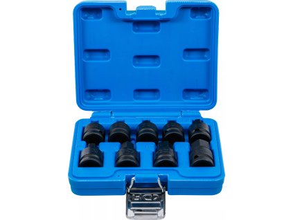 Sada vnějších nástrčných klíčů 1/2", HEX 5-19 mm, 9 ks - BGS 5485