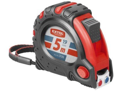Metr svinovací 5m s magnetem, EXTOL PREMIUM