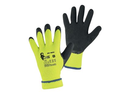 Zimní povrstvené rukavice ROXY winter, v. 8"