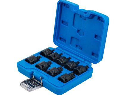Sada nástrčných klíčů, XZN, 1/2", M4 - M16, 9 ks - BGS 5487