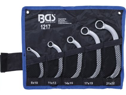 Očkové klíče, "C" profil, 5 ks - B1217