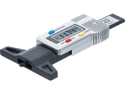 Digitální měřič hloubky dezénu pneumatik 0 - 28 mm - B1941