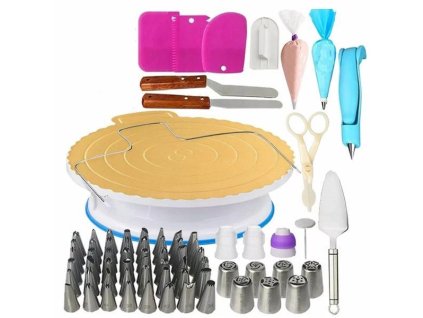 Sada na zdobení dortů 128ks