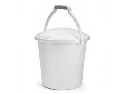 Vědro  5L PH s víkem TRG bílé