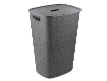 Koš špinavé prádlo 56L  SOFTEX šedá