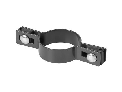 Objímka průběžná EUROSTANDARD RAL7016, antracit, Zn+PVC, 60mm