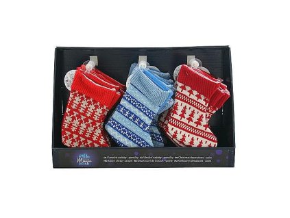 Ozdoba MagicHome FS672ABC, Ponožka, 30ks /cena za 1ks/