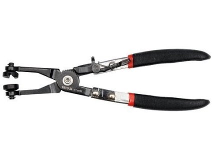 Kleště na samosvorné hadicové spony 230mm - YT-0650