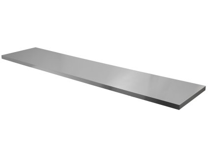 Nerezová pracovní deska PROFI, 2040 x 463 x 38 mm - TGW80S