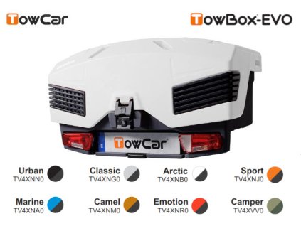 Přepravní box na tažné zařízení TowBox EVO