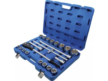 Gola sada, 3/4", 19 - 50 mm, 21 ks - BGS 1207