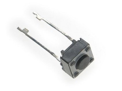 Mikrospínač 6x6x5mm, 2 vývody 20mm