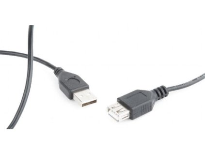 Kabel USB-A male / USB-A female 2.0, délka 0,7m