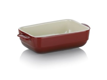 KELA Zapékací mísa MALIN 22,5 x 12,5 cm červená KL-11860
