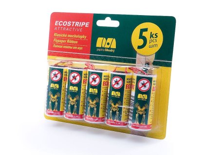 Mucholapka ecostripe attractive 5 ks/bal.