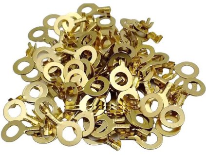 Oko kabelové 10,5mm neizolované (DJ431-10B), balení 100ks