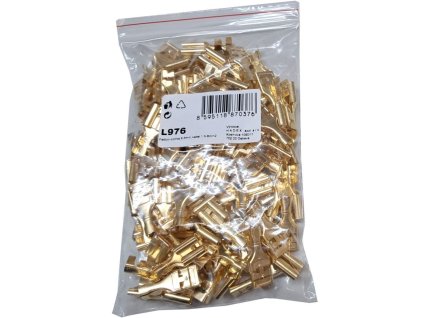 Faston-zdířka 9,5mm,kabel 1,5-6mm2, balení 100ks