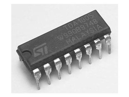TDA1905 - nf zesilovač 5,3W, DIP16