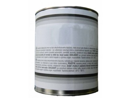 Utěsňovač patek - butylový roztok 1 kg plechovka