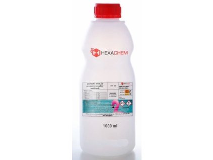 Aktivní kyslík pro úpravu vody v bazénu, 1 litr