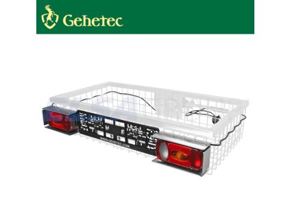 Světla a držák SPZ pro přepravní koš Deep 210