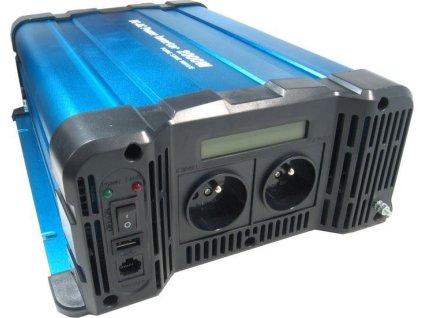 Měnič napětí 12V/230V 2000W, FS2000, čistá sinusovka, D.O. bezdrátové