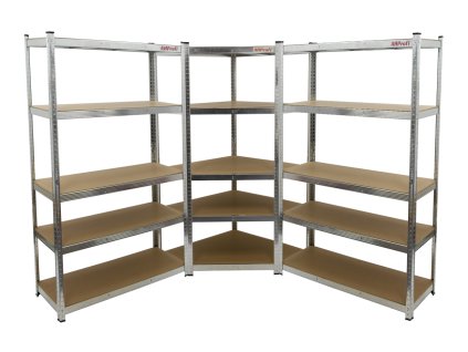 Regálový systém STANDARD, 3 díly - AH3035