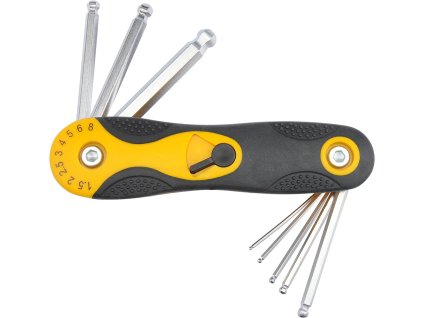 Sada klíčů imbus 8 ks s kuličkou