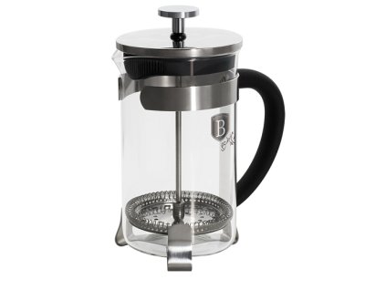 BERLINGERHAUS Konvička na čaj a kávu French Press 600 ml černá BH-1787