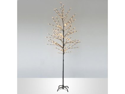 Strom MagicHome Cherry Tree,192 LED teplá biela, jednoduché svietenie, 230 V, 50 Hz, IP44, exteriér, L-1,80 m