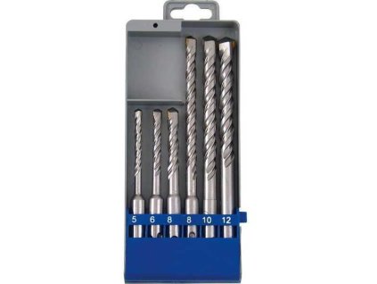 Vrtáky SDS PLUS příklepové do betonu, 6ks,  EXTOL CRAFT,23901