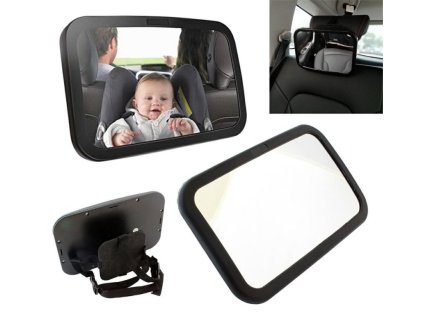 Zrcátko dětské na zadní sedadlo 30x19cm