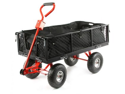 Čtyřkolový přepravní vozík 400kg, s vložkou MAR-POL