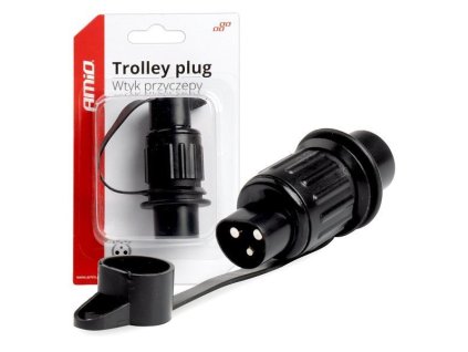 Elektrická zástrčka 3 PIN 3kolíkový konektor AMIO