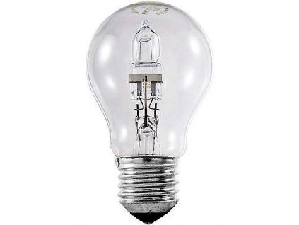 Žárovka E27 A60 hrušková halogenová, 230V/52W